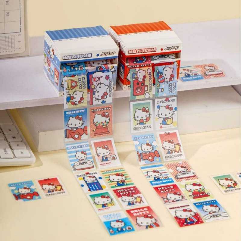 lote-de-12-pegatinas-creativas-de-sanrio-kitty-lindas-pegatinas-decorativas-para-Albumes-de-recortes-diarios-manualidades-etiquetas-adhesivas