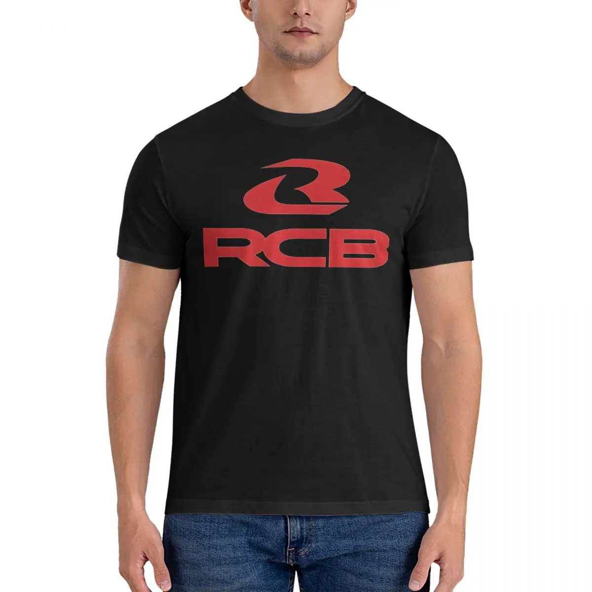 Racing Boy Overdrive To Be Cool T Shirts Men's Cotton Fun T-Shirts Crew Neck RCB Tee Shirt Short Sleeve Clothes Gift Idea