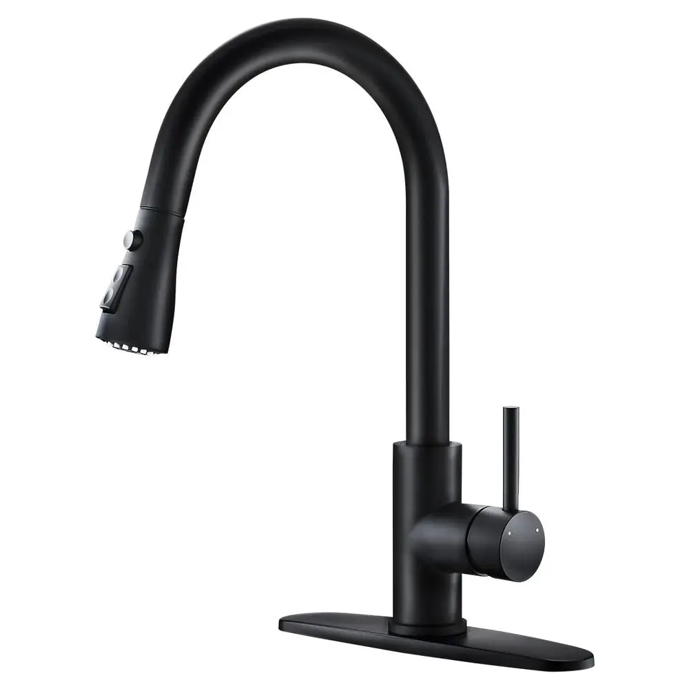 

Kitchen Faucets with Pull Down Sprayer Kitchen Sink Faucet with Pull Out Sprayer Single Hole Deck Mount Single Handle Stainless