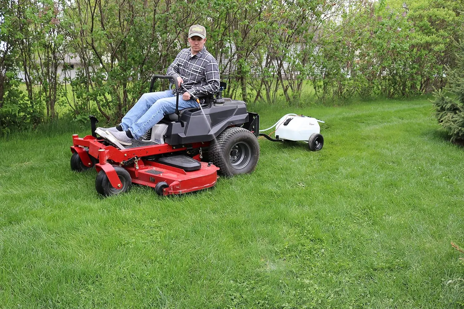 12 Gallon Spot & Broadcast Trailer Sprayer