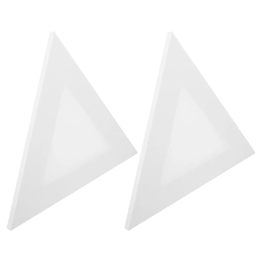 

2 Pcs Canvas Canvases Stretched Oil Canvases Painting Frames for Artists Black White Boards Decor Supplies