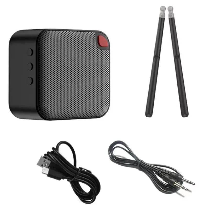 

Портативный умный барабанный набор A79E-Air Drum с динамиком для выступлений, тренировок детей и взрослых, для начинающих музыкантов