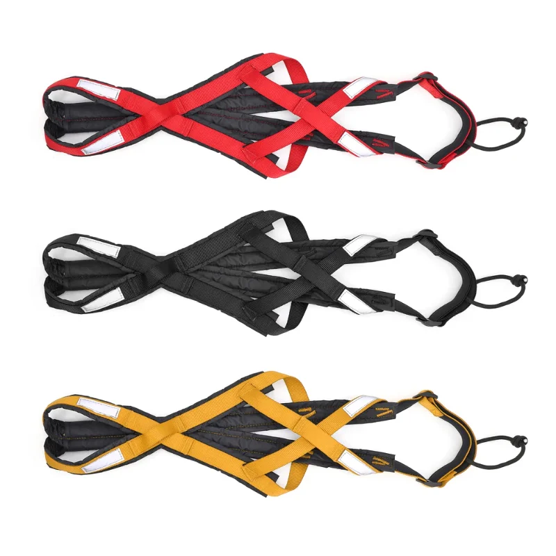 Dog Sled Harness Pet Weight Pulling Sledding Harness X Back Harness For Large Dogs Husky Canicross Skijoring Scootering