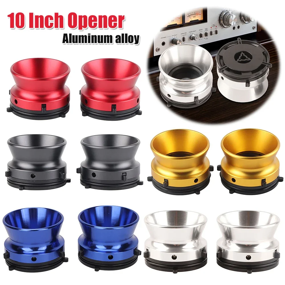 

1 Pair Polished Aluminum Alloy 10 Inch Opener Universal Loading Device Nab Reel Hub Adaptors for Studer ReVox for Akai for Teac