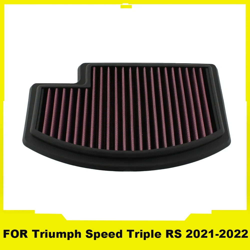 

Motorcycle Accessories High Flow Air Filter Intake Cleaner FOR Triumph Speed Triple RS 1200 RS RR 2022 2023 2024 2025