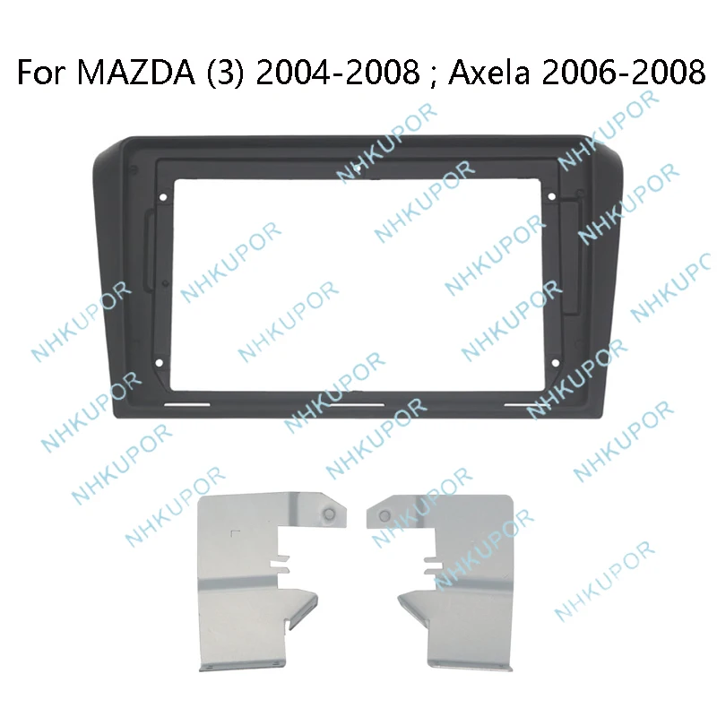 2 Din Head Unit Car Radio Fascia For MAZDA 3 Axela 2004-2008 Auto Stereo Audio Player Install Dash Kit Frame Bezel Faceplate