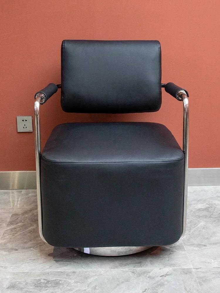 Specially designed leisure hot dye chairs for hair salons, simple and high-end Japanese style