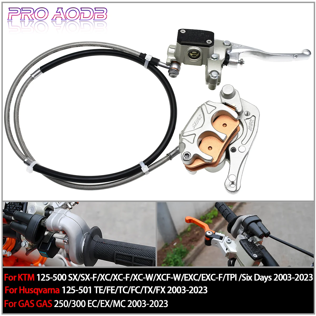 

7/8" 22mm Motorcycle Right Brake Master Cylinder Pump Brake Lever For KTM EXC EXCF XC XCF SX SXF XCW TPI Six Days 2003-2023