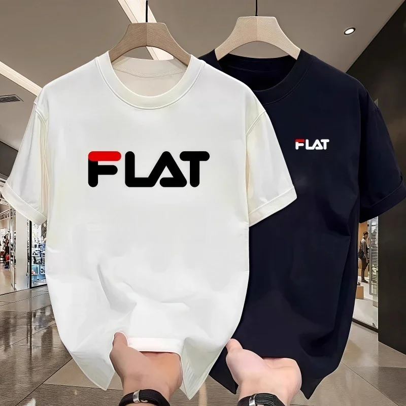 

Super Discount "Summer Pure Cotton T-shirt 2025 New Men's and Women's Sports and Leisure Short Sleeve Parent Child Top