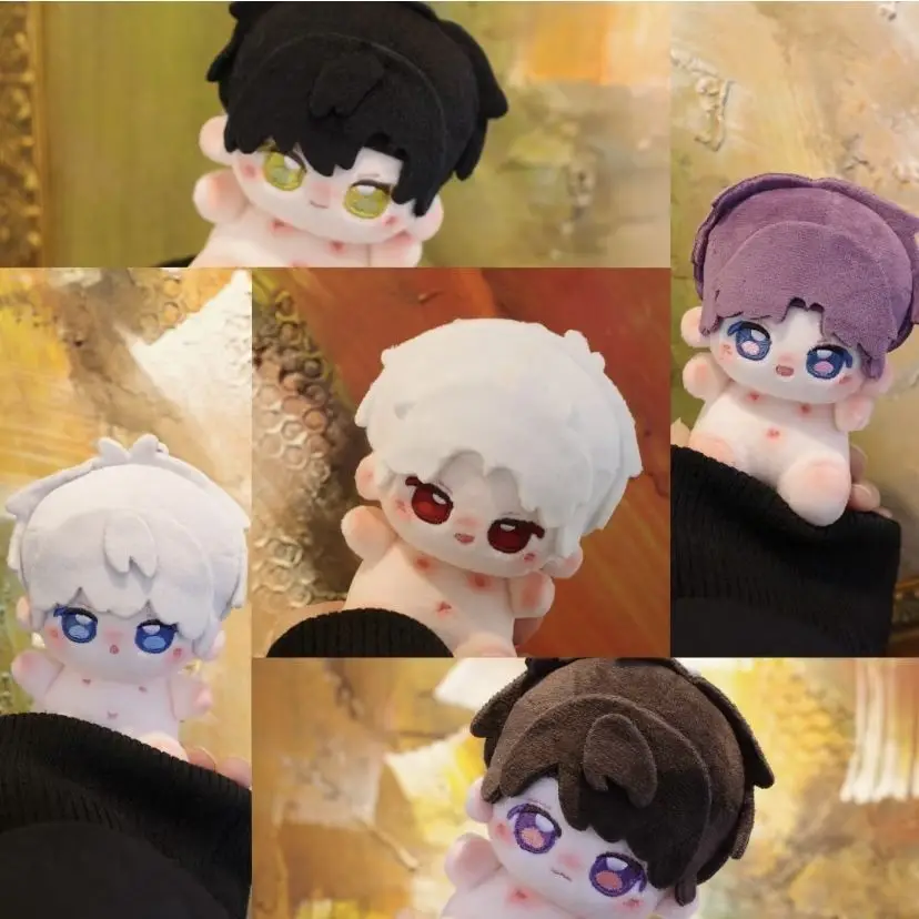 10cm Lalka Siedząca Anime Love And Deepspace Rafayel Xavier Cosplay Bawełniana Wypchana Pluszowa Lalka do Przebierania Prezent Urodzinowy