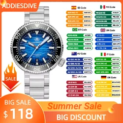 ADDIESDIVE NEW 1000M Diver Automatic Mechanical Watch Sapphire Glass Luminous 46MM Man Watches Ceramic Bezel AD2069 reloj hombre
