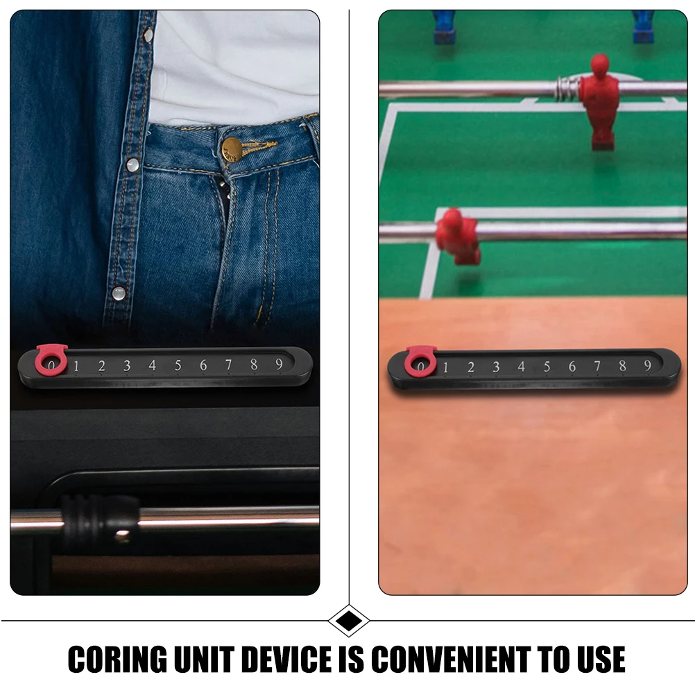 

4Pcs Table Soccer Score Keepers Professional Foosball Counter Long-Lasting Anti-Wear Scoring Marker for Desktop Game Supplies