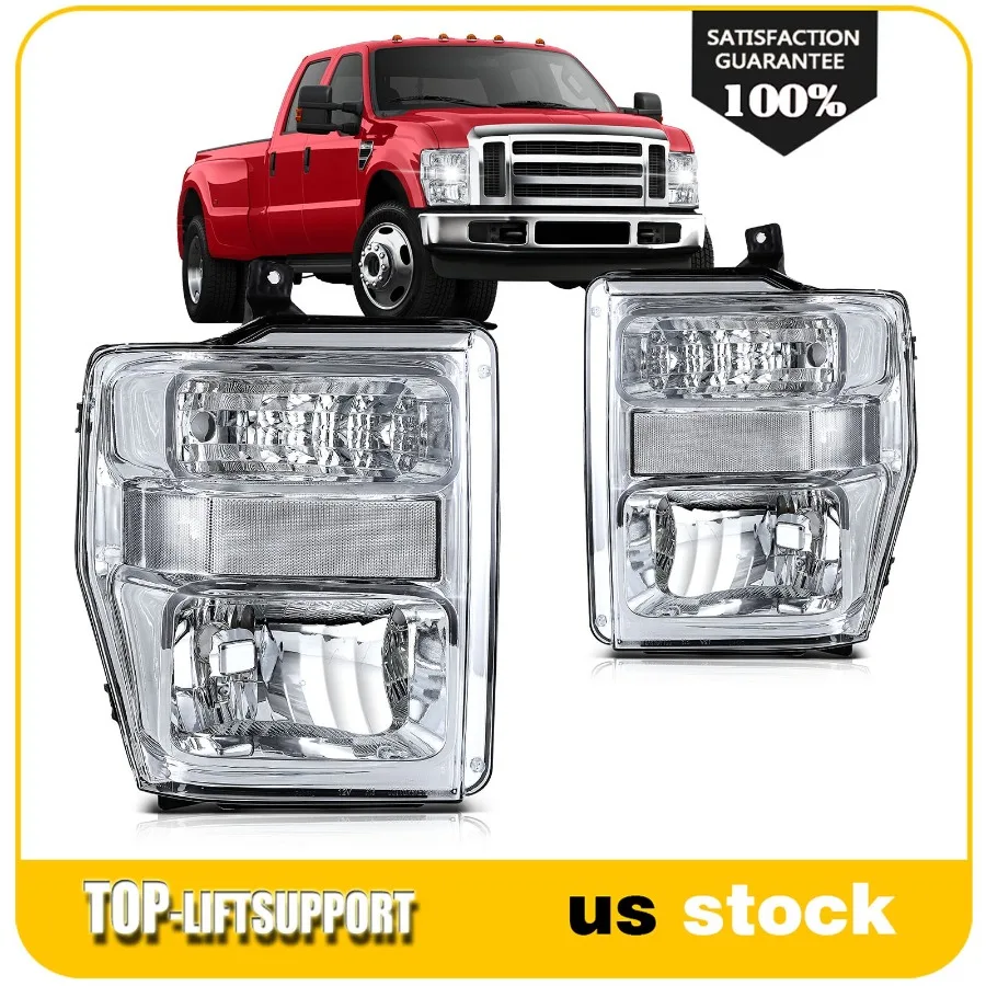 

Подходит для хромированной фары Super Duty 2008-2010 F-250 F-350 F-450 F-550 в сборе