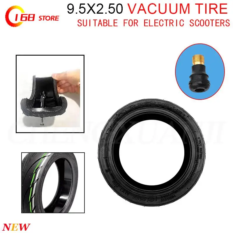

Electric Scooter Parts 9.5x2.50 CST Tubeless Tyre 9.5 Inch 9.5x2.5 Jelly Anti Stabbing Vacuum Tire
