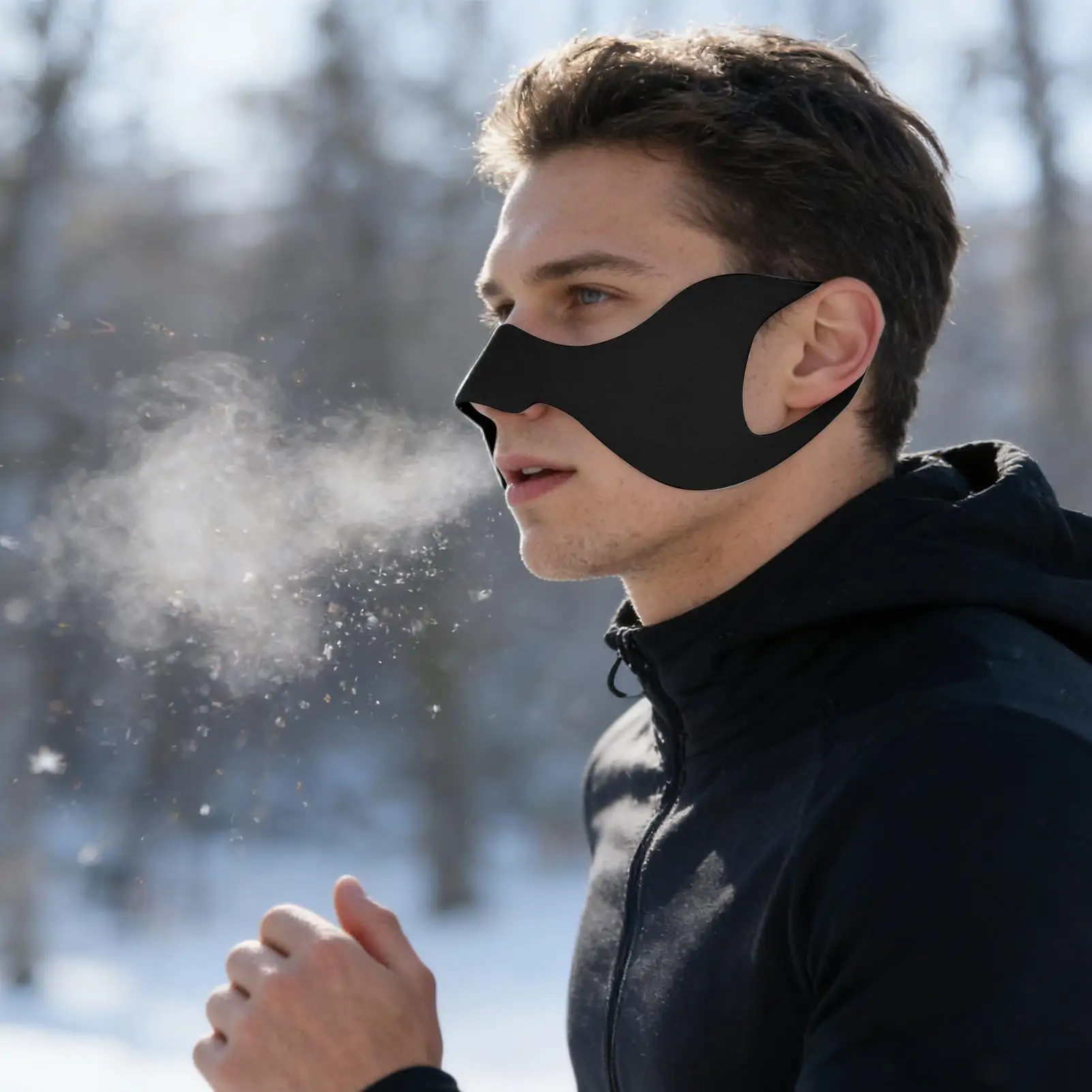 

Men's Winter Face Mask Thermal Balaclavas Windproof Fleece Lining For Skiing, Motorcycle & Cycling, Outdoor Sports & Commute