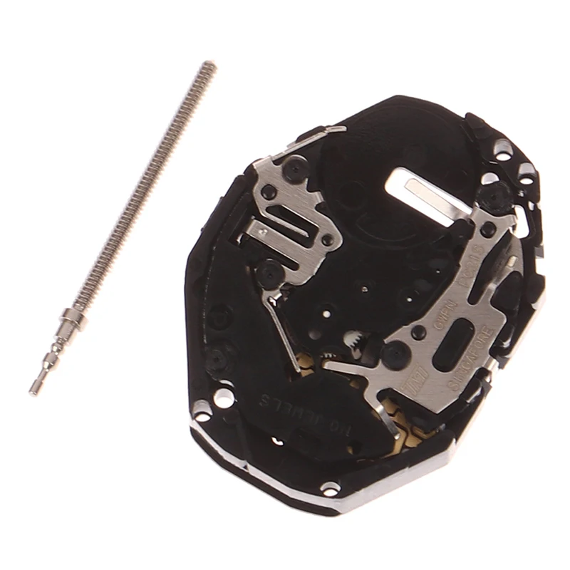 1Pc PC21 Watch Movement With Rod For Miyota PC21 Quartz Watch Accessories Without Electronic 3 Pins Watch Movement