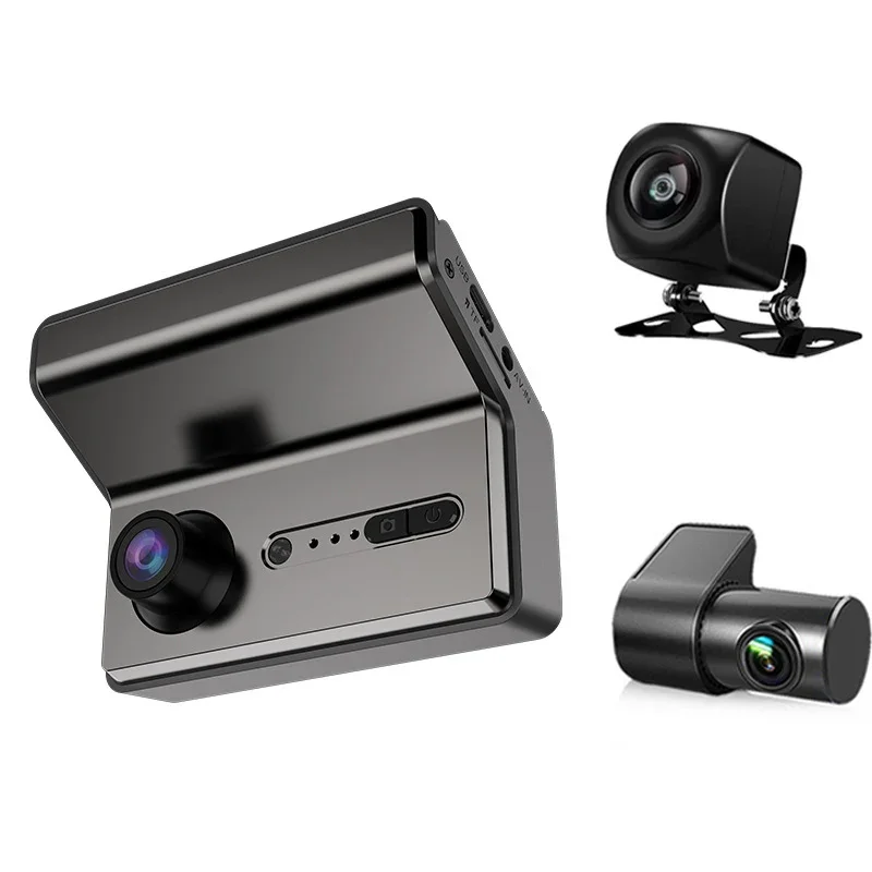 

2K+1080P+1080P Car DVR Dash Camera Black Box Three Lens Video Recorder 5V Power Voltage Car Dvr Dash Cam Vehicle Car Black Box
