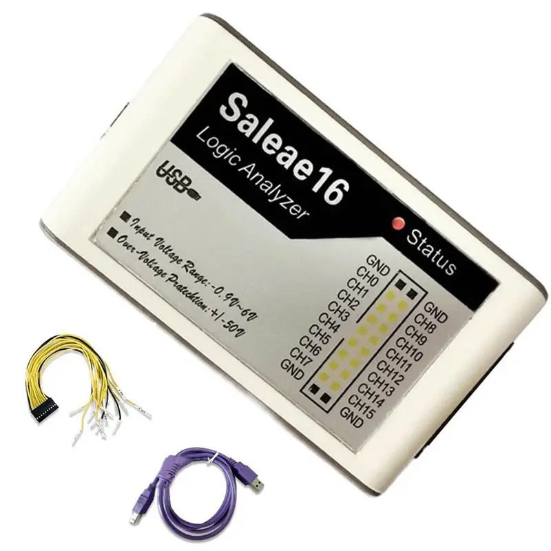 BTLIFE- 16 محلل منطقي 16 قناة 100 متر قناة كاملة الرقمية راسم الذبذبات USB محلل المنطق ل ARM FPGA #1