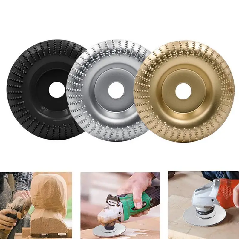 Wood Grinding Disc Wood Carving Discs For Angle Grinder Wood Grinding Disc Grinding Wheel Shaping Disc For Wood Cutting Grinder