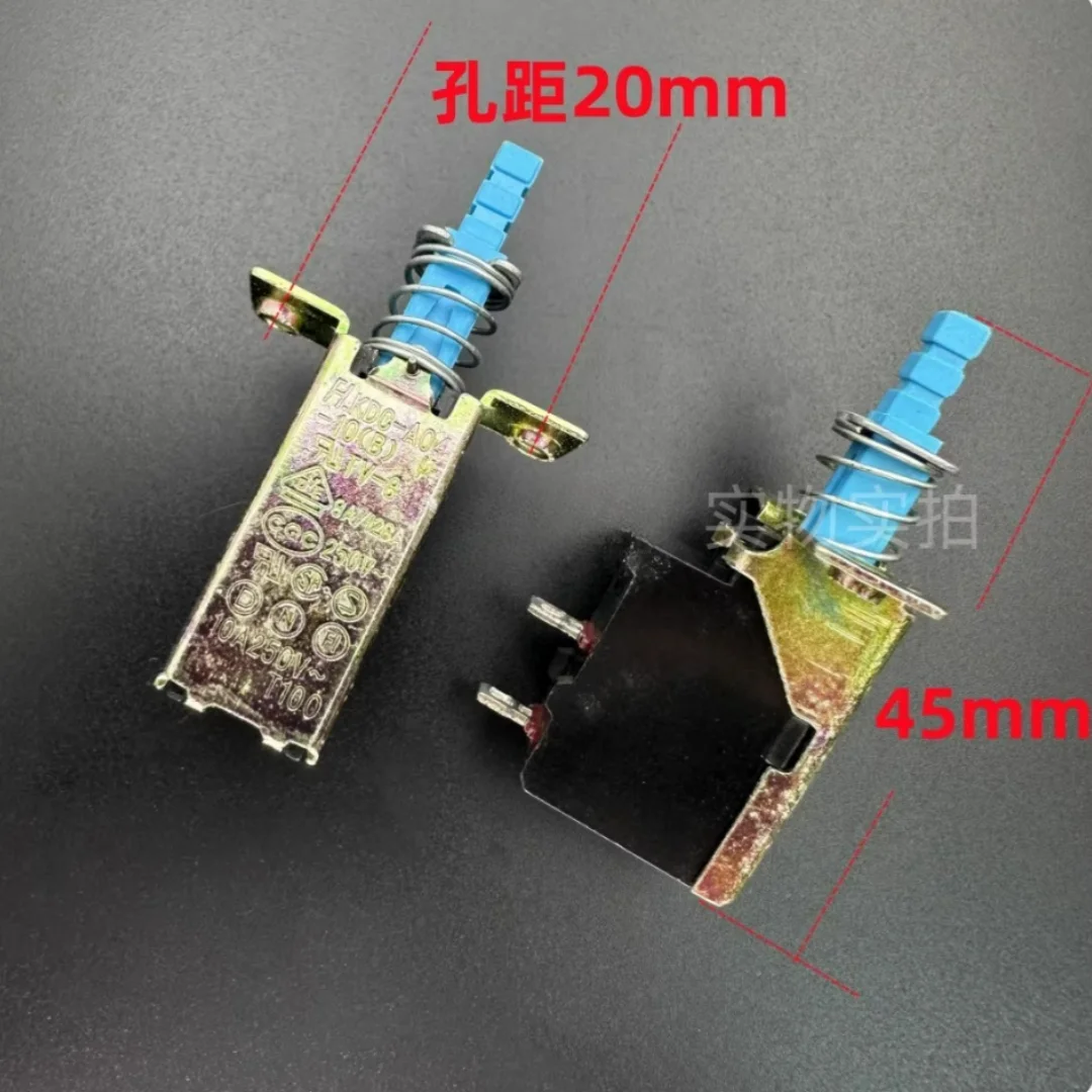 

Taiwan FH KDC-A04-10(B) TV-8 10A self-locking power switch amplifier speaker button