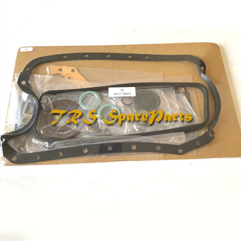 7K Full Set Engine Overhaul Rebuilding Gasket Kit 04111-06012 For Toyota TOWN ACE SBV Box 1.8 SBV KR42 1781cc 1997-1999