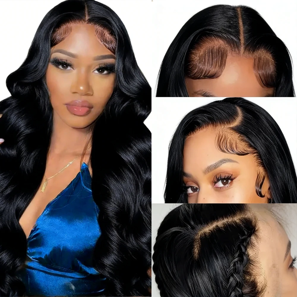 

Body Wave13x6 HD Lace frontal Wigs 100% Human Hair Pre Plucked Brazilian Nature Virgin Hair Glueless HD Frontal Wig For Women