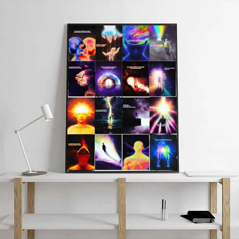 

30Pcs Y2k Abstract Wall Art Prints for Bedroom Room Decor Aesthetic Collage Kit Picture 4"x6" Retro Poster Dorm Decoration Mural