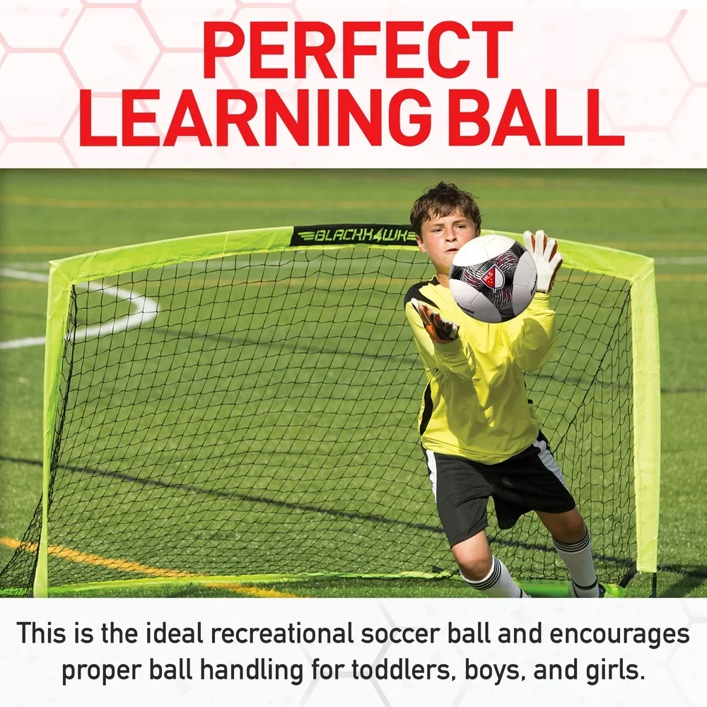ลูกฟุตบอลเยาวชนขนาด 3 ปกอ่อนโฟม PVC ทนทาน Cushioned Training Ball Air Pump รวมกีฬาสําหรับเด็ก