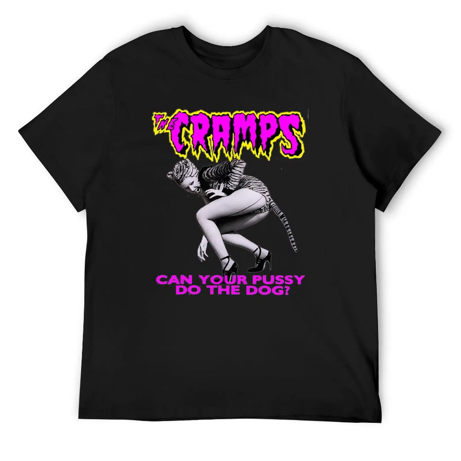 

Ретро The Cramps Крутые музыкальные подарки для фанатов Футболка с короткими рукавами, быстросохнущая футболка для фанатов спорта, дизайнерская футболка для мужчин