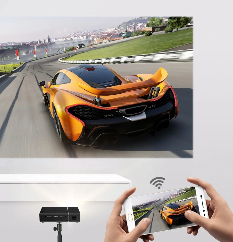 BYINTEK U30 Top Sale 3D 4K Projector Por   Pico Dlp Android Wifi Wireless Smartphone Home Cinema Projector