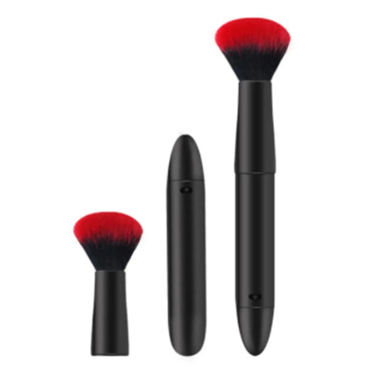 1pc tragbare Mini flache Grundierung bürste, Metall griff Make-up-Tool für Frauen flüssige Grundierung Anwendung für Frauen