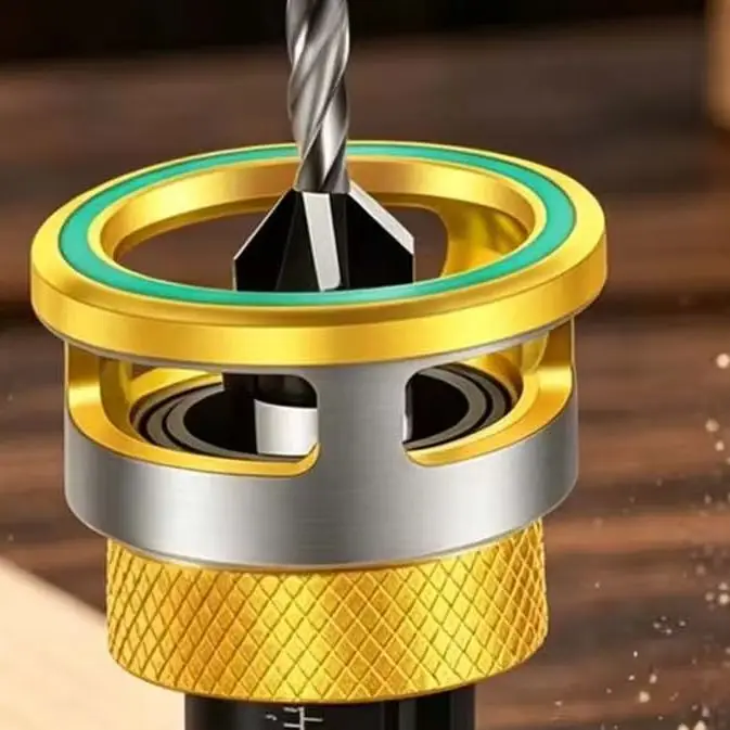 /Adjustable /Four /Flute Countersink Drill Bit With Depth Stop 90 Degree For Wood Plastic Drilling Carbon Steel Power Tool Acces