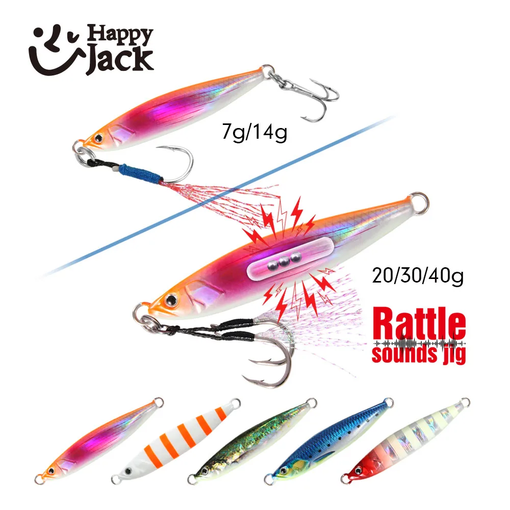 Micro jig Casting Jig Shore Metal Jig Lure 7g 14g 20g 30g 40g Saltwater Off Shore Casting Saltwater Bass Tackle Fishing Tackle