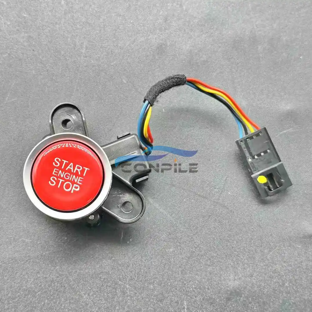 1pc for Alfa Romeo one-click start button switch for Giulia red button ignition for Stlevio red start