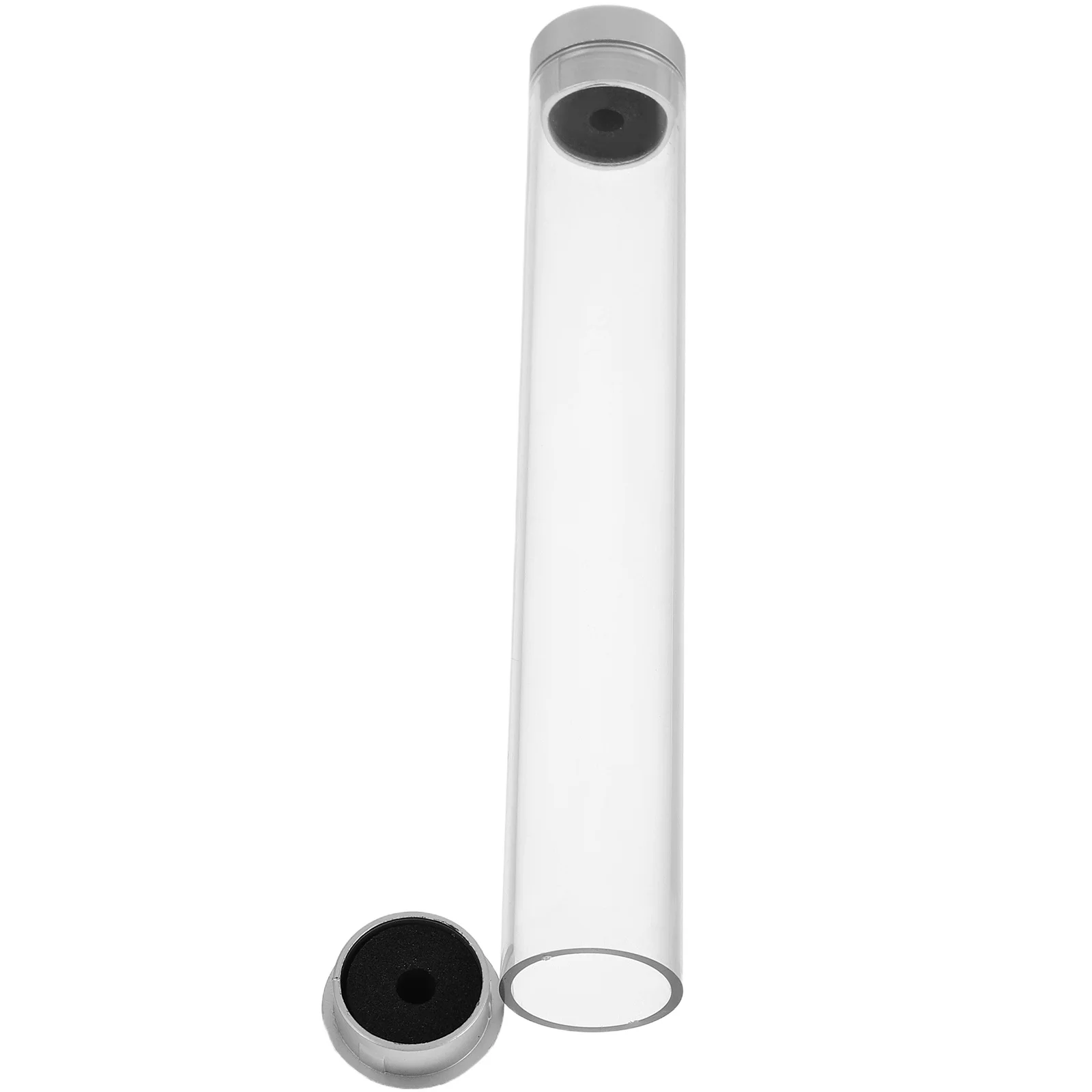 Scatola portaoggetti per pinzette in plastica trasparente per strumenti per l'estensione delle ciglia Custodia da viaggio per organizer Accessori per il trucco per manicure Tech Lash