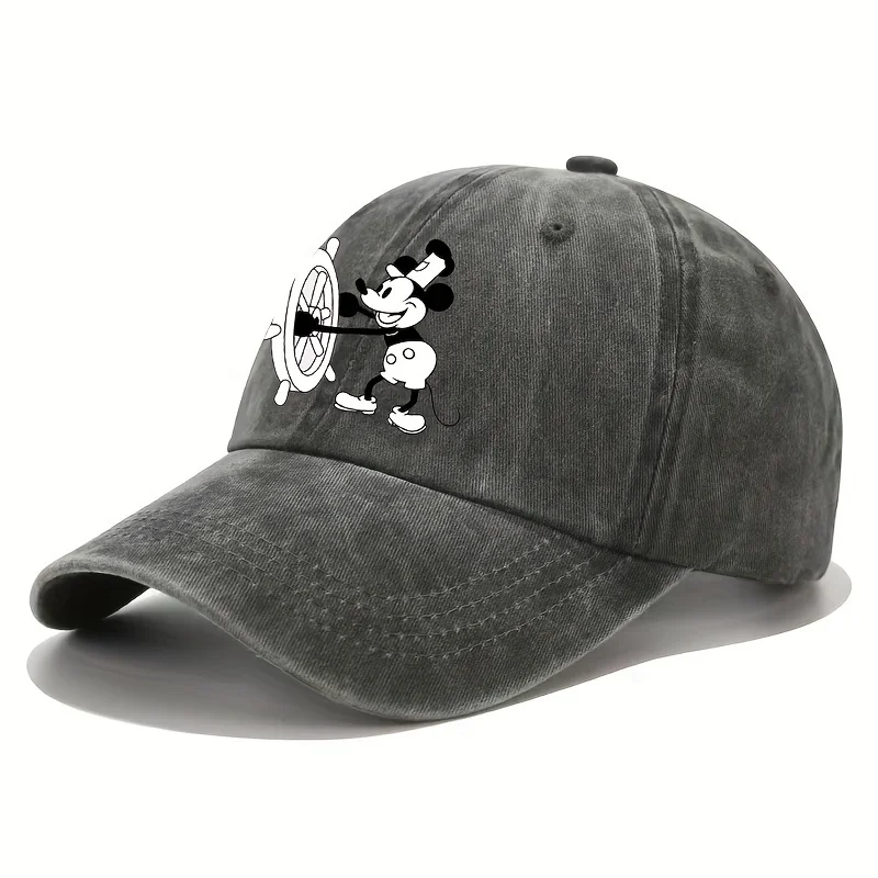 Disney Cartoon Mickey Mouse Baseball Cap Men Women Hip Hop Anime Travel Sun Visors Trucker Vintage Sports Caps Fashion Y2k Hat