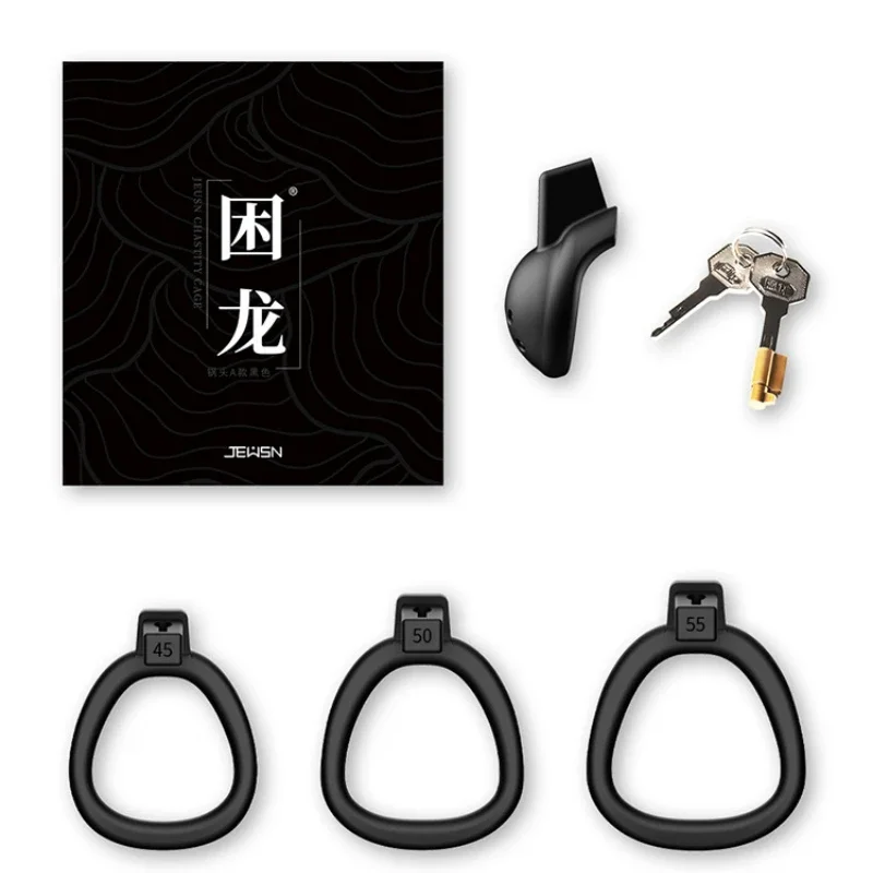 Masculino Chastity Tablet Lock, Galo Gaiola, Cobra Pot Cabeça, Dildo Anel Esmagamento Sissy, Cinto de Ejaculação, CB Lock, Sex Toys