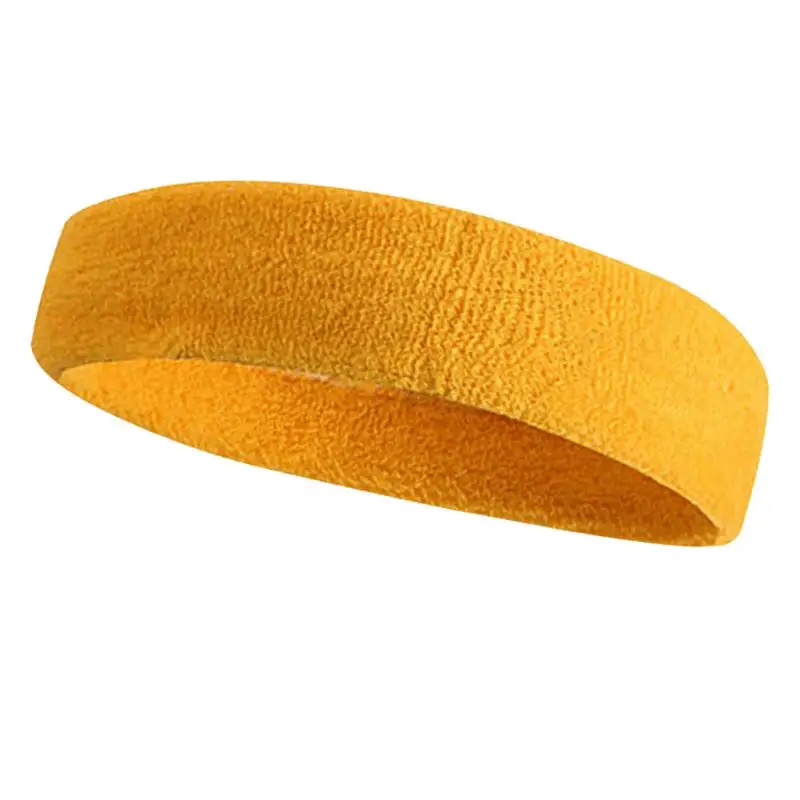 Cotton Elastic Sweatband Basketball Sports Headband Women Men Gym Fitness Sweat Hair Band Volleyball Tennis Running