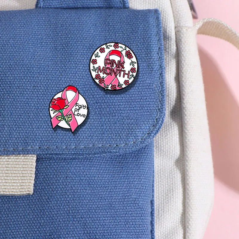 Женская эмалированная брошь с надписью «розовая бабочка»