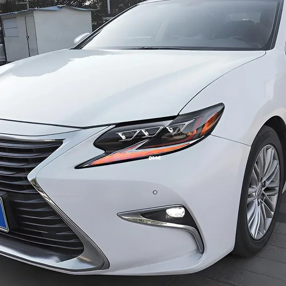 

Для Lexus Es200 ES250 ES300 ES350 2013-2017 обновленная автоматическая фара в сборе, светодиодный три линзы проектора, аксессуары для автомобильных фар