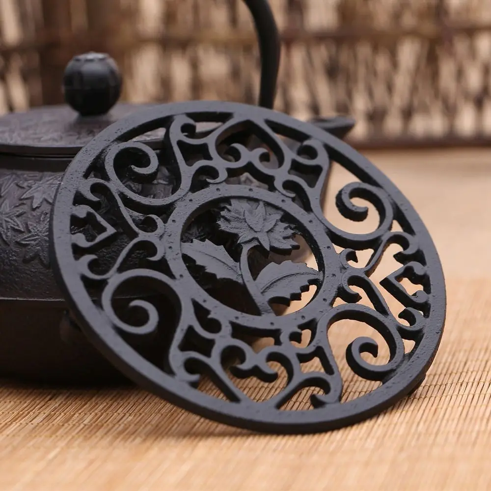 Exquisite Cast Iron Teapot Trivets Teapot Holder Pot Mat Kitchen Teaware Tea Ceremony Accessories