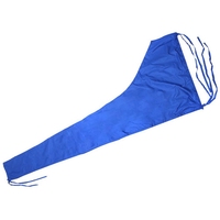 210D Waterproof Sail Cover Mainsail Boom Boat Cover Anti UV Sunshade Boom Sail Cover Dust Cover 8-9Ft