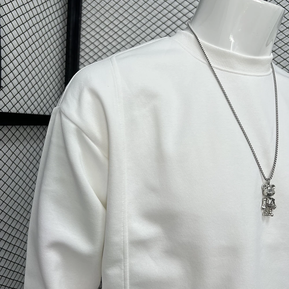 Men's Hoodie Solid Color Casual Sweatshirt Stylish Unisex Pullover Winter Comfortable Simple Design Man Clothing Trend Base Shir