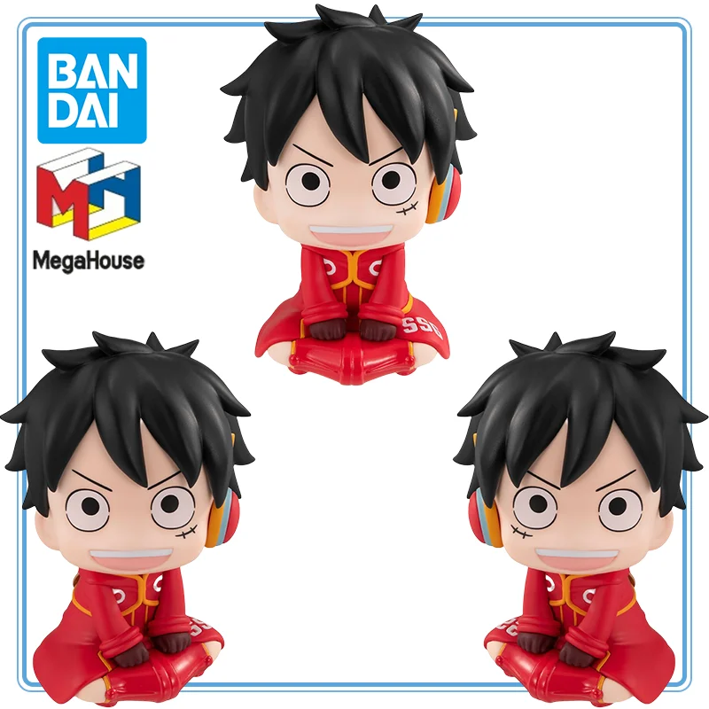 

BANDAI MegaHouse Original Rappu ONE PIECE Monkey D. Luffy Miraijima Ver. Anime Cartoon Garage Kit Model Decoration Gifts Toys