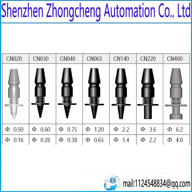 SMT NOZZLE CP45 neo Sm320 sm321 sm421 sm471 sm481 Nozzle Cn020 Cn030 Cn040 Cn065 Cn140 Cn220 Cn400 Cn750