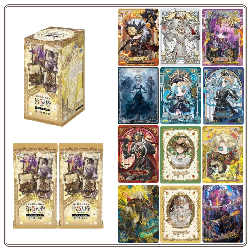 Nouveau Kayou identité V Essence Vol.1-3 balle sculpture temps carte de Collection jeu d'animation carte de Collection Rare enfants jeu cadeau