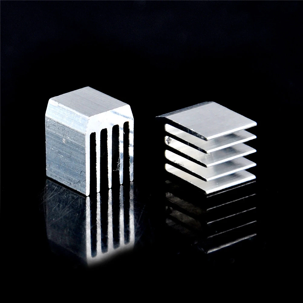 알루미늄 냉각 방열판 RAM 라디에이터 방열판 쿨러, 9x9x12mm, 10 개