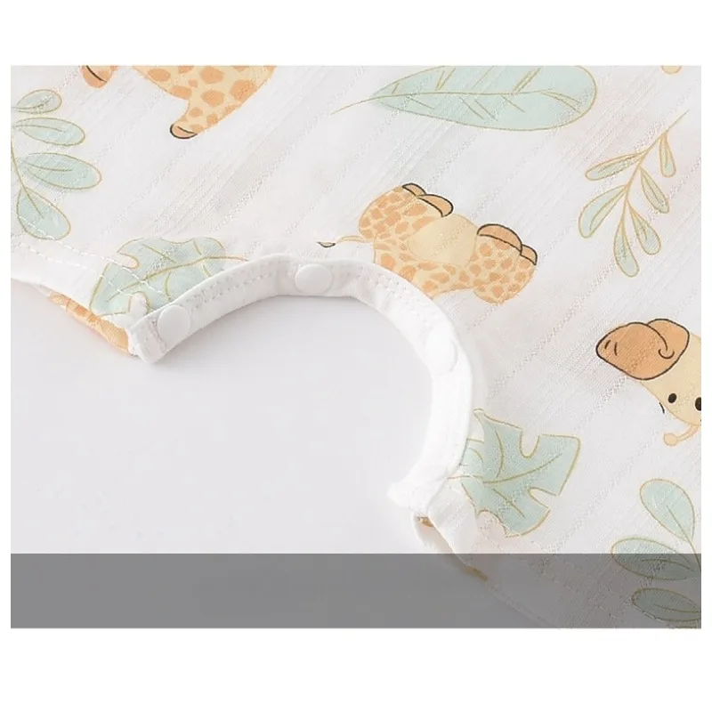 رومبير صيفي للأطفال الرضع ملابس 6M-2Y بدون أكمام #6