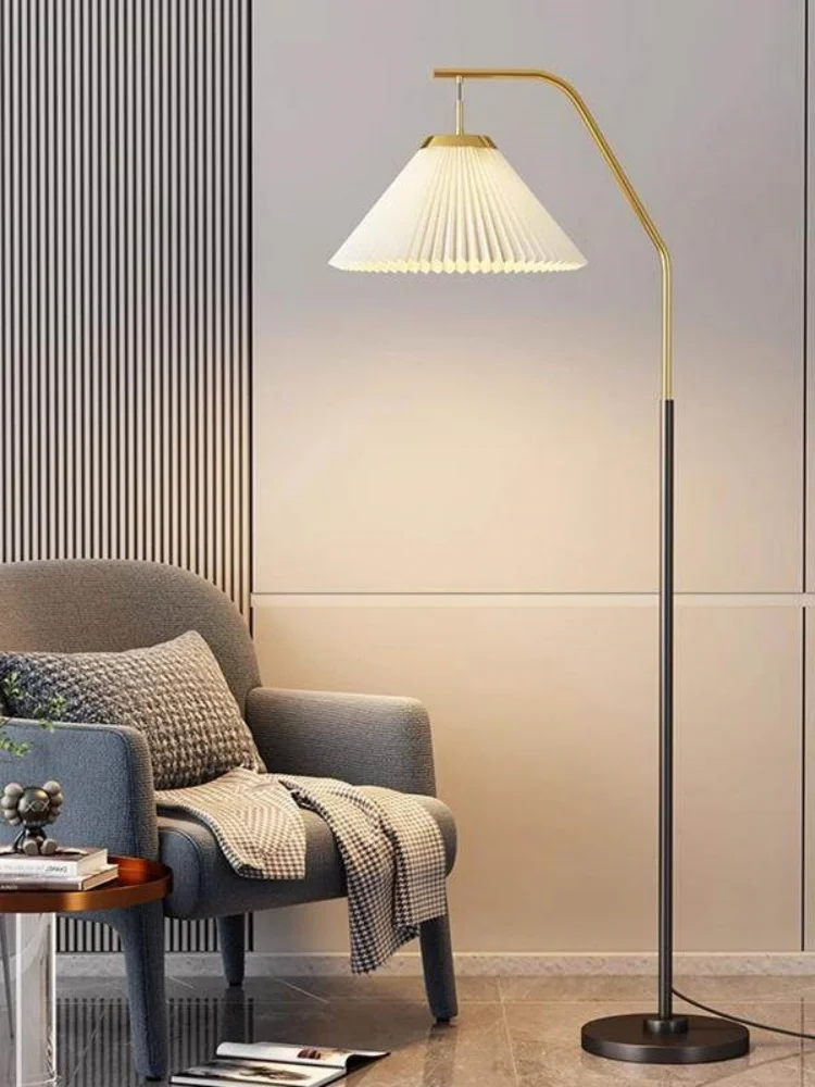 Sleek Black Floor Lamp, Minimalist Office Light with Adjustable Gooseneck, No Flicker & Eye Protection