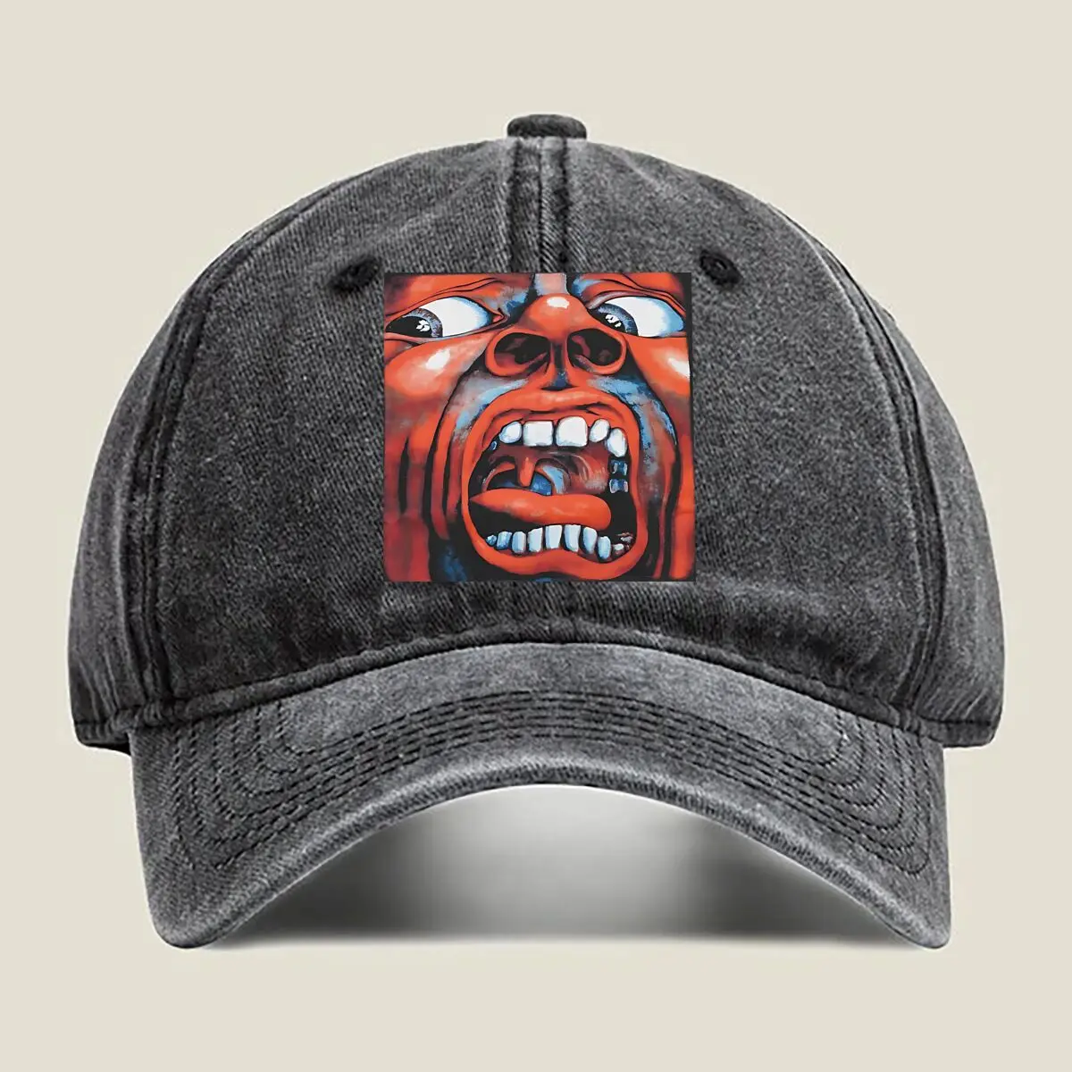 

Mystic Symbol Art - Abstract Design, Bold Tone, Enigmatic Vibe Washed Baseball Cap